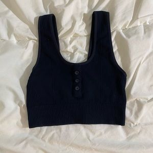 Gymshark Power Down Croplette - Black XS worn handful of times